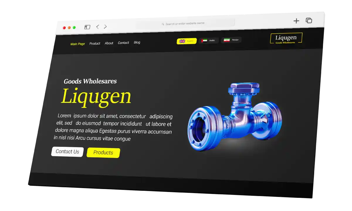 Liqugen website — تصویر 2